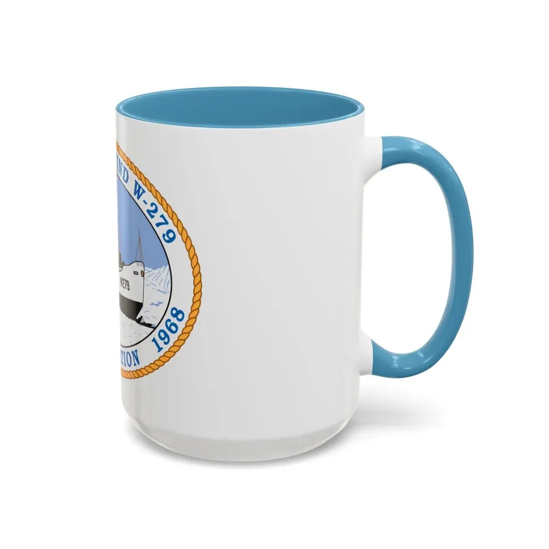 USCG Eastwind W 279 (U.S. Coast Guard) Accent Coffee Mug - Go Mug Yourself