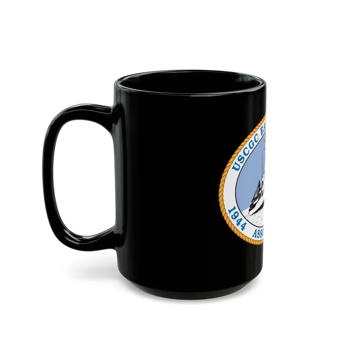 USCG Eastwind W 279 (U.S. Coast Guard) Black Coffee Mug - Go Mug Yourself