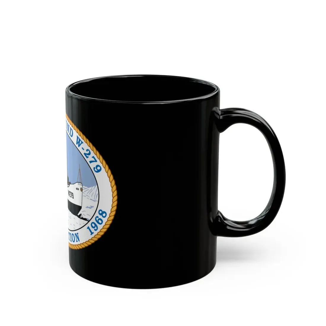 USCG Eastwind W 279 (U.S. Coast Guard) Black Coffee Mug - Go Mug Yourself