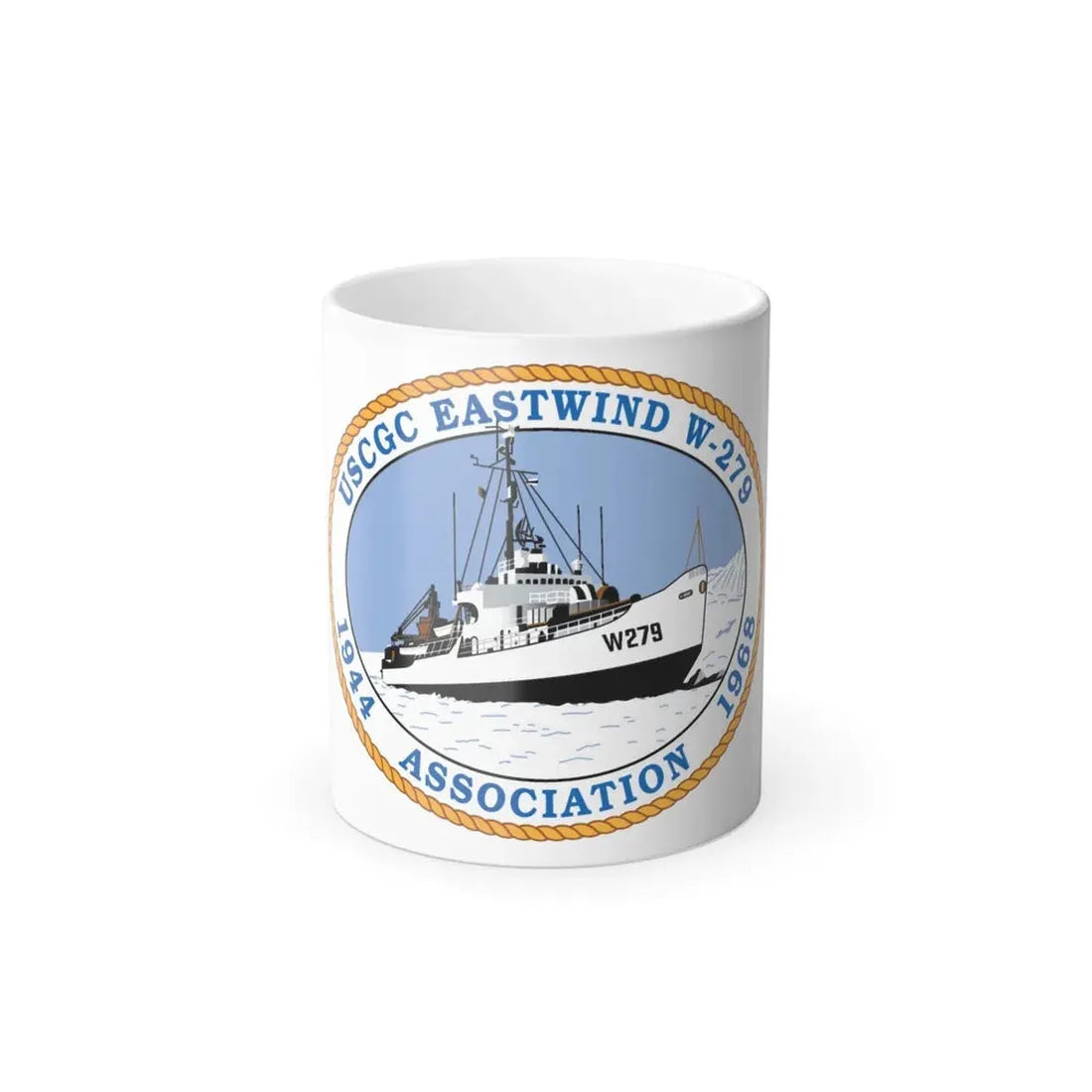 USCG Eastwind W 279 (U.S. Coast Guard) Color Changing Coffee Mug 11oz - Go Mug Yourself