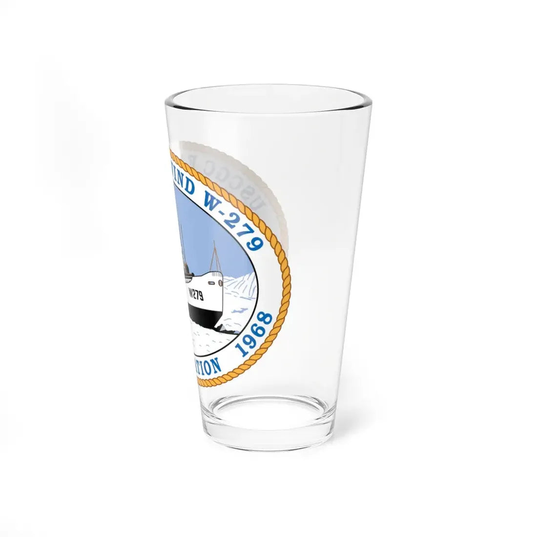 USCG Eastwind W 279 (U.S. Coast Guard) Pint Glass 16oz - Go Mug Yourself