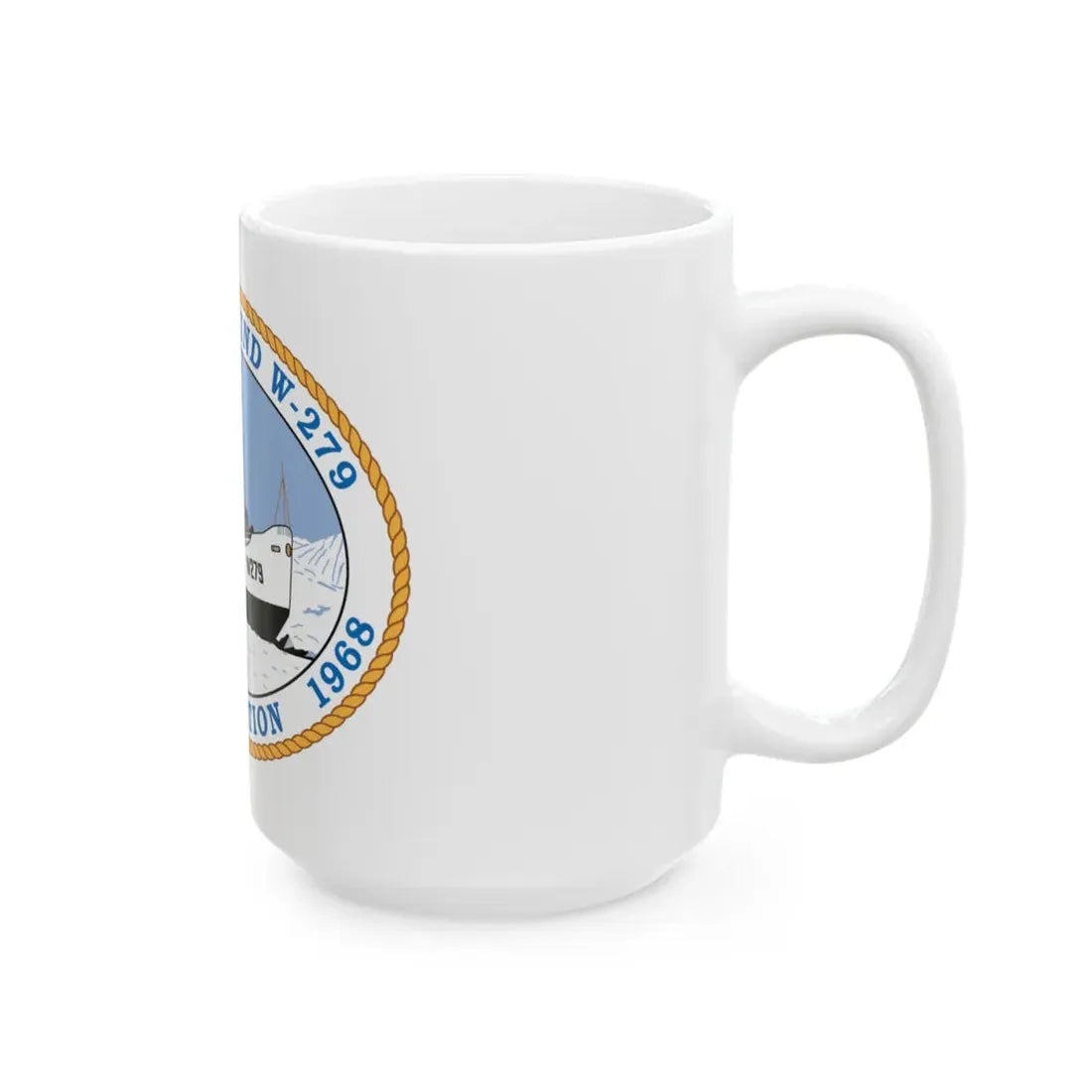 USCG Eastwind W 279 (U.S. Coast Guard) White Coffee Mug - Go Mug Yourself