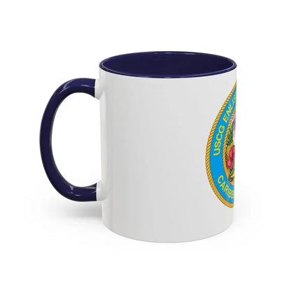USCG EnlAssocCaribbean Branch (U.S. Coast Guard) Accent Coffee Mug - Go Mug Yourself