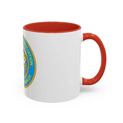 USCG EnlAssocCaribbean Branch (U.S. Coast Guard) Accent Coffee Mug - Go Mug Yourself