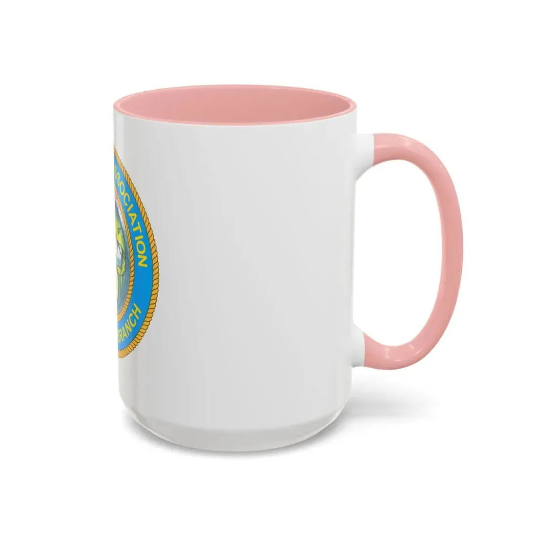 USCG EnlAssocCaribbean Branch (U.S. Coast Guard) Accent Coffee Mug - Go Mug Yourself