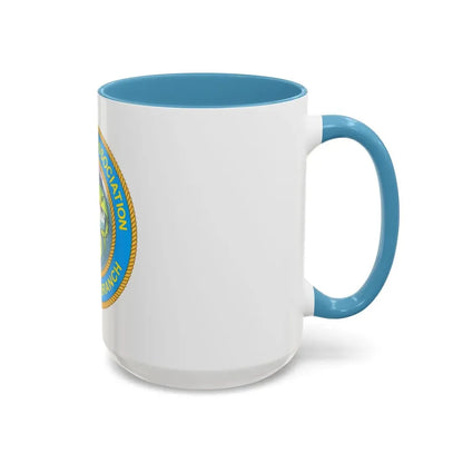 USCG EnlAssocCaribbean Branch (U.S. Coast Guard) Accent Coffee Mug - Go Mug Yourself