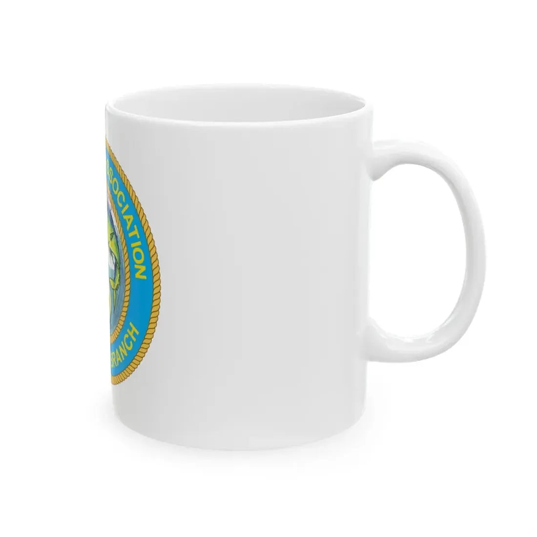USCG EnlAssocCaribbean Branch (U.S. Coast Guard) White Coffee Mug - Go Mug Yourself