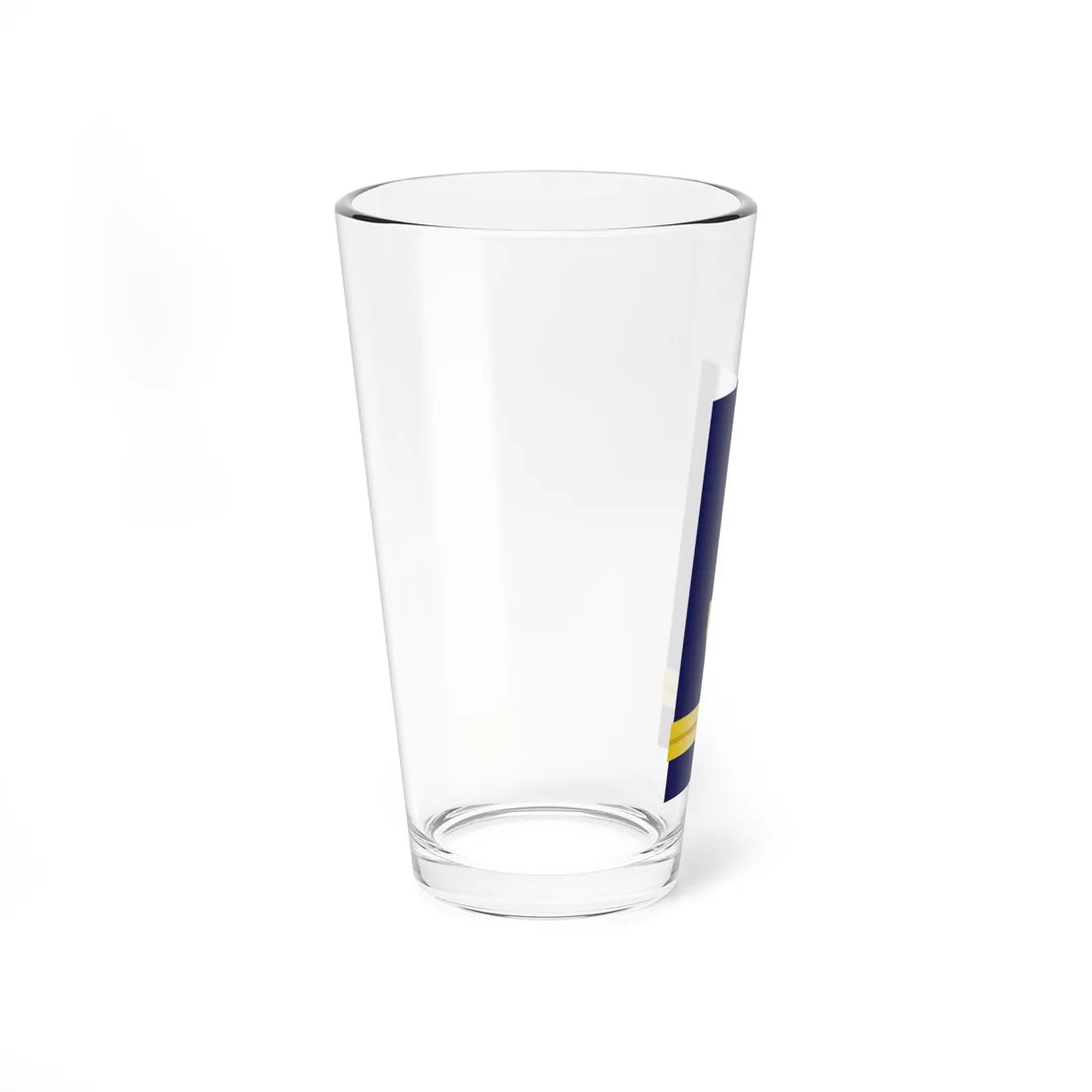 USCG Ensign Shoulder Board Enhanced (United States) (Military Rank) Pint Glass 16oz - Go Mug Yourself