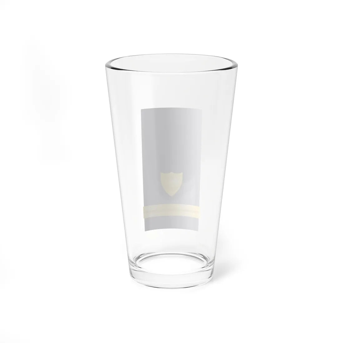 USCG Ensign Shoulder Board Enhanced (United States) (Military Rank) Pint Glass 16oz - Go Mug Yourself
