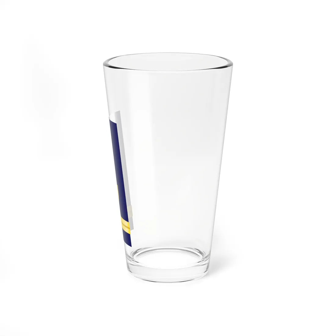 USCG Ensign Shoulder Board Enhanced (United States) (Military Rank) Pint Glass 16oz - Go Mug Yourself