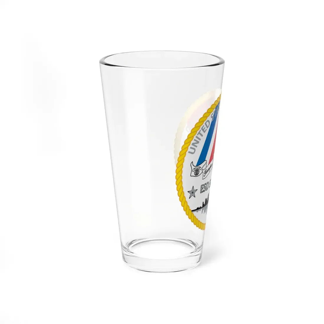 USCG ESD San Diego (U.S. Coast Guard) Pint Glass 16oz - Go Mug Yourself