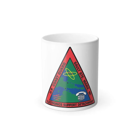 USCG ESD Sault SteMarie MI (U.S. Coast Guard) Color Changing Mug 11oz-11oz-Go Mug Yourself