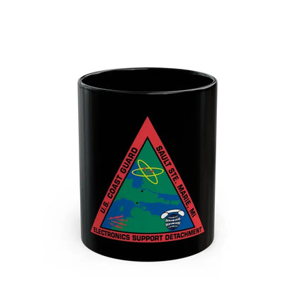 USCG ESD Sault SteMarie MI (U.S. Coast Guard) Black Coffee Mug 11oz - Go Mug Yourself