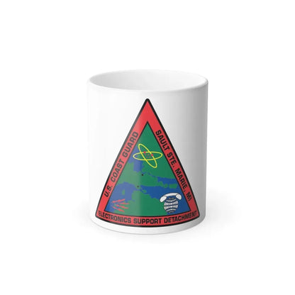 USCG ESD Sault SteMarie MI (U.S. Coast Guard) Color Changing Coffee Mug 11oz - Go Mug Yourself