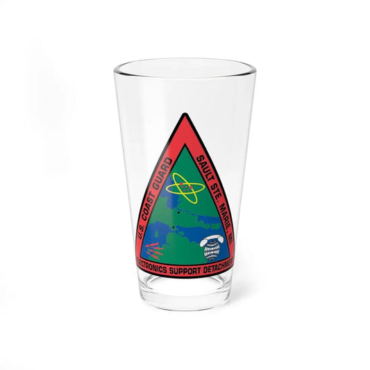 USCG ESD Sault SteMarie MI (U.S. Coast Guard) Pint Glass 16oz 16oz - Go Mug Yourself