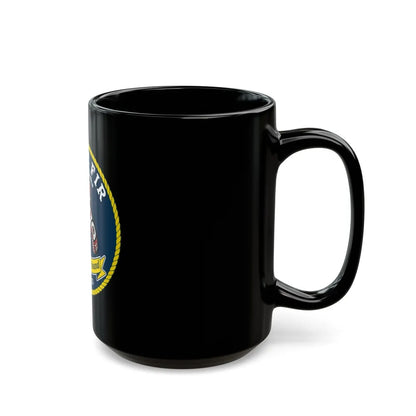 USCG FIR WLB 213 (U.S. Coast Guard) Black Coffee Mug-Go Mug Yourself