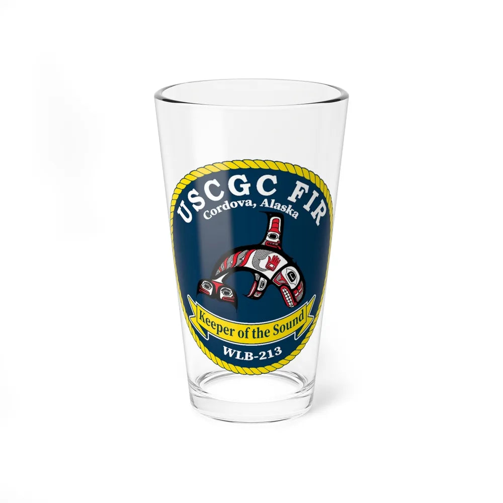 USCG FIR WLB 213 (U.S. Coast Guard) Pint Glass 16oz-16oz-Go Mug Yourself