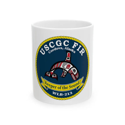 USCG FIR WLB 213 (U.S. Coast Guard) White Coffee Mug-11oz-Go Mug Yourself