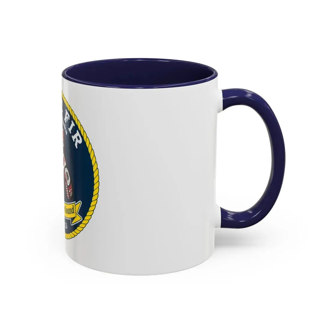 USCG FIR WLB 213 (U.S. Coast Guard) Accent Coffee Mug - Go Mug Yourself