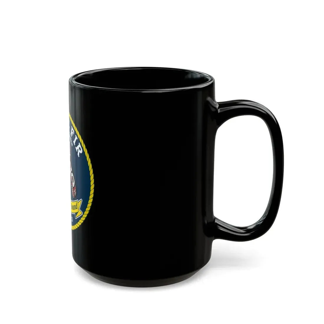 USCG FIR WLB 213 (U.S. Coast Guard) Black Coffee Mug - Go Mug Yourself