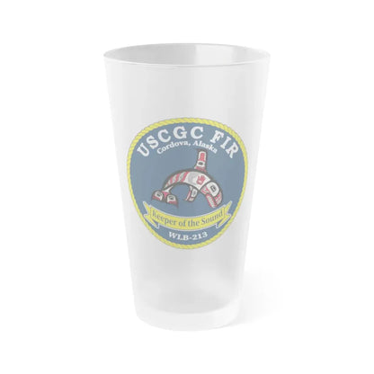 USCG FIR WLB 213 (U.S. Coast Guard) Frosted Pint Glass 16oz Default Title - Go Mug Yourself