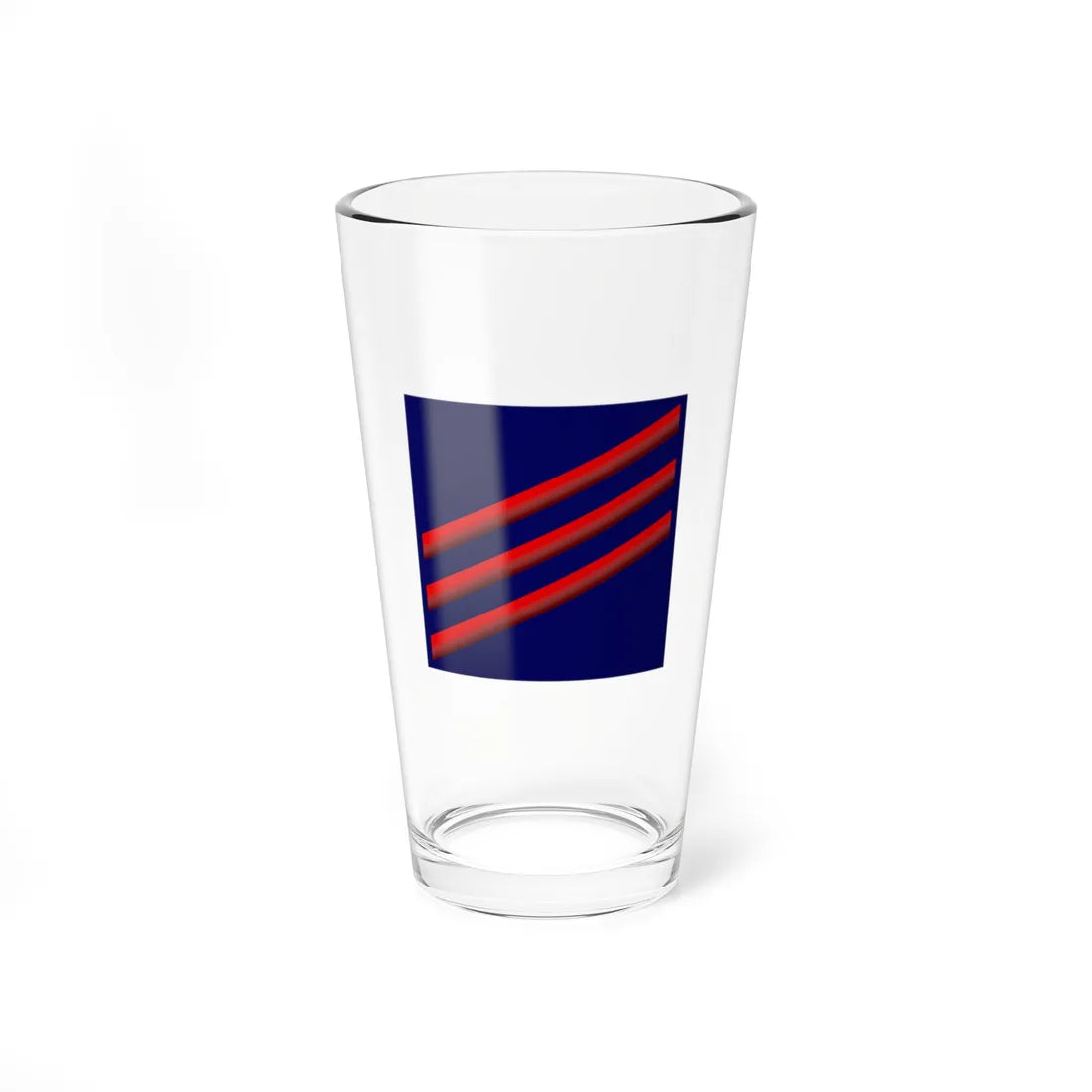 USCG Fireman Insignia Sleeve (United States) (Military Rank) Pint Glass 16oz 16oz - Go Mug Yourself