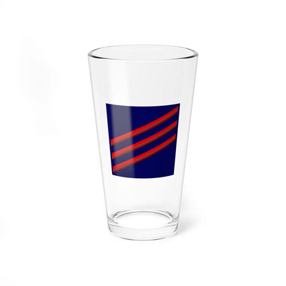 USCG Fireman Insignia Sleeve (United States) (Military Rank) Pint Glass 16oz 16oz - Go Mug Yourself