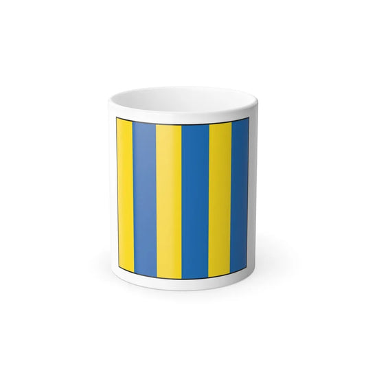 USCG Golf Flag (U.S. Coast Guard) Color Changing Mug 11oz-11oz-Go Mug Yourself