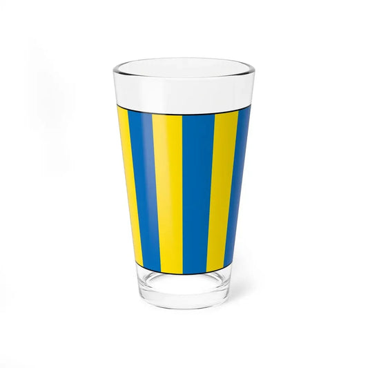 USCG Golf Flag (U.S. Coast Guard) Pint Glass 16oz 16oz - Go Mug Yourself