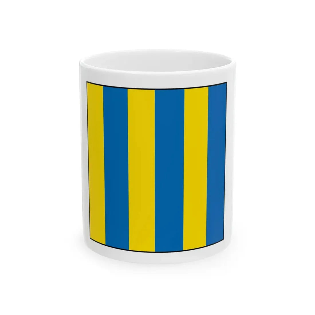 USCG Golf Flag (U.S. Coast Guard) White Coffee Mug 11oz - Go Mug Yourself
