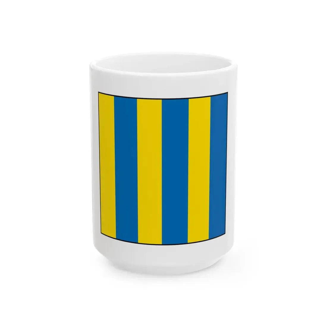 USCG Golf Flag (U.S. Coast Guard) White Coffee Mug 15oz - Go Mug Yourself