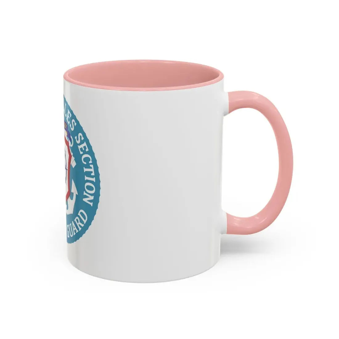 USCG Greater Antilles Section (U.S. Coast Guard) Accent Coffee Mug - Go Mug Yourself