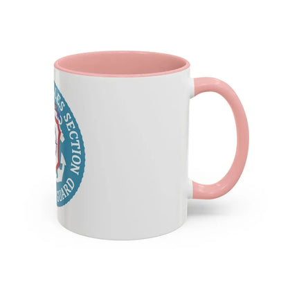 USCG Greater Antilles Section (U.S. Coast Guard) Accent Coffee Mug - Go Mug Yourself