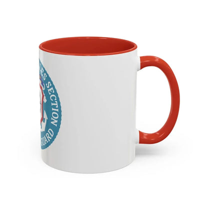 USCG Greater Antilles Section (U.S. Coast Guard) Accent Coffee Mug - Go Mug Yourself