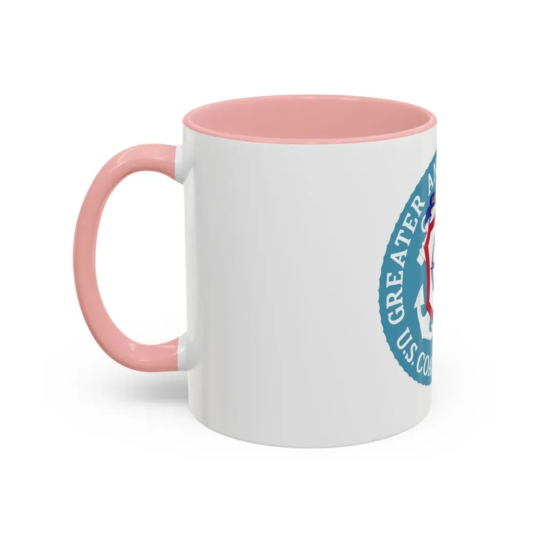 USCG Greater Antilles Section (U.S. Coast Guard) Accent Coffee Mug - Go Mug Yourself