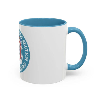 USCG Greater Antilles Section (U.S. Coast Guard) Accent Coffee Mug - Go Mug Yourself