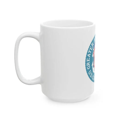 USCG Greater Antilles Section (U.S. Coast Guard) White Coffee Mug - Go Mug Yourself