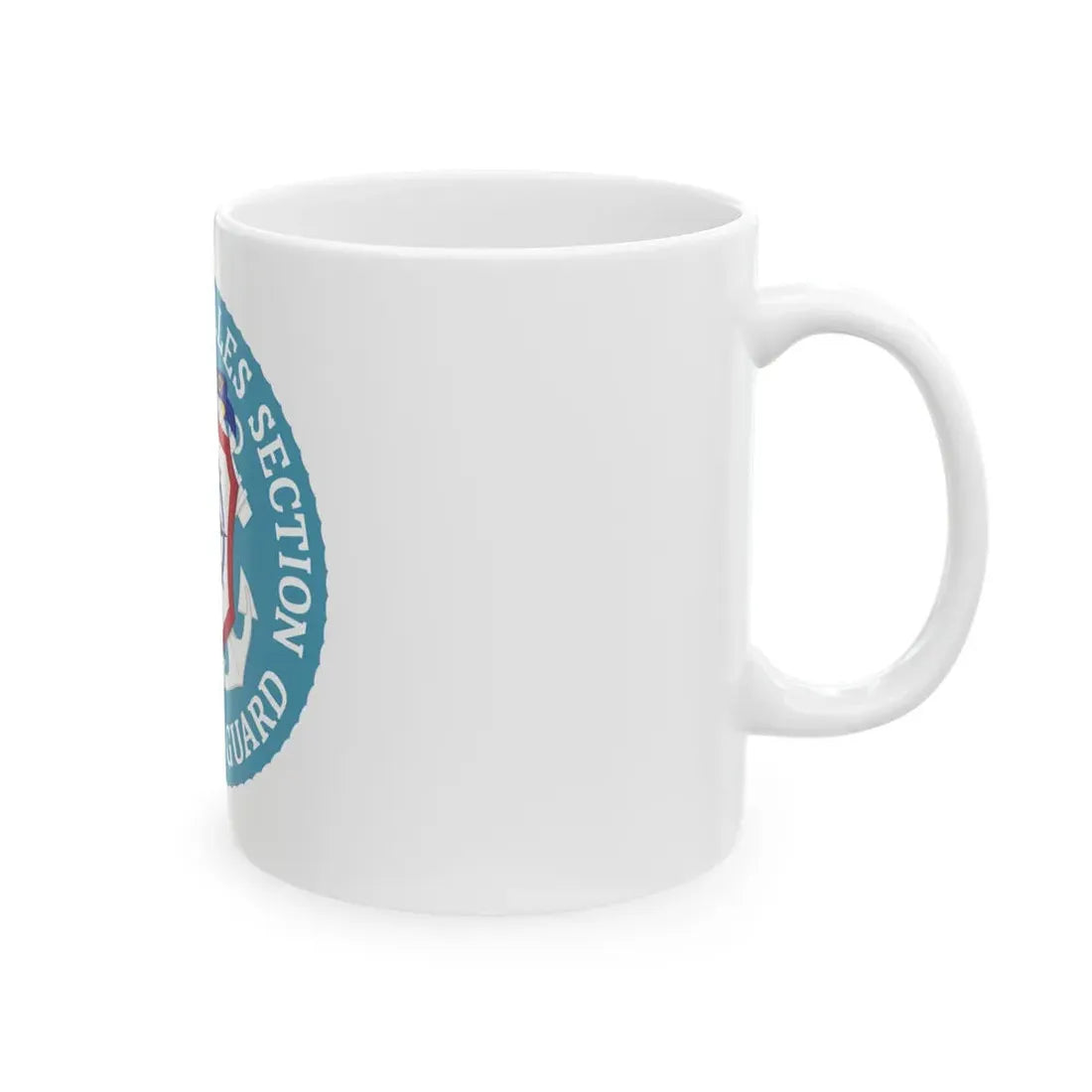 USCG Greater Antilles Section (U.S. Coast Guard) White Coffee Mug - Go Mug Yourself