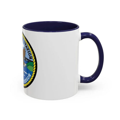 USCG Group Air Station North Bend (U.S. Coast Guard) Accent Coffee Mug - Go Mug Yourself