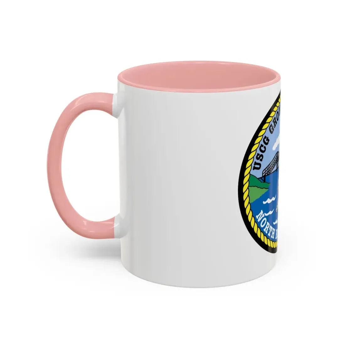USCG Group Air Station North Bend (U.S. Coast Guard) Accent Coffee Mug - Go Mug Yourself