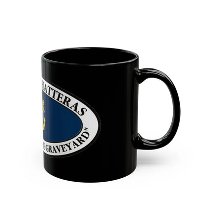 USCG Group Cape Hatteras VINT (U.S. Coast Guard) Black Coffee Mug-Go Mug Yourself