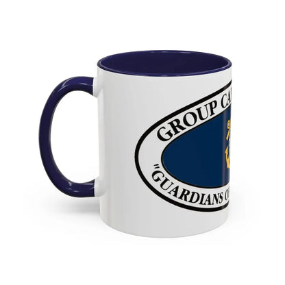 USCG Group Cape Hatteras VINT (U.S. Coast Guard) Accent Coffee Mug - Go Mug Yourself