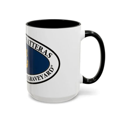 USCG Group Cape Hatteras VINT (U.S. Coast Guard) Accent Coffee Mug - Go Mug Yourself