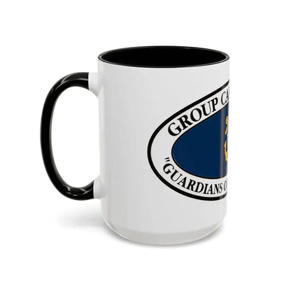 USCG Group Cape Hatteras VINT (U.S. Coast Guard) Accent Coffee Mug - Go Mug Yourself