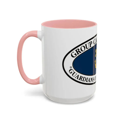 USCG Group Cape Hatteras VINT (U.S. Coast Guard) Accent Coffee Mug - Go Mug Yourself