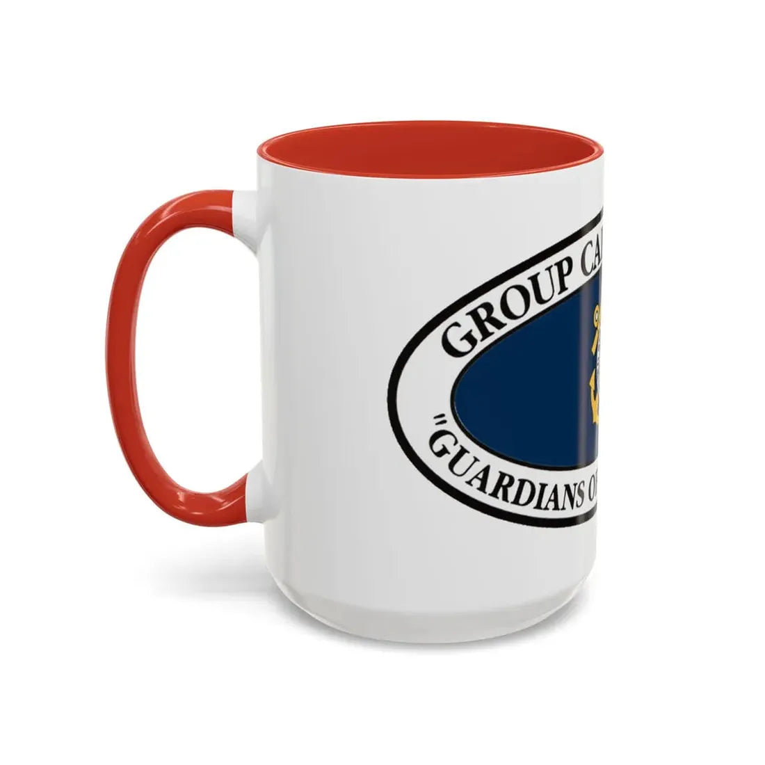 USCG Group Cape Hatteras VINT (U.S. Coast Guard) Accent Coffee Mug - Go Mug Yourself