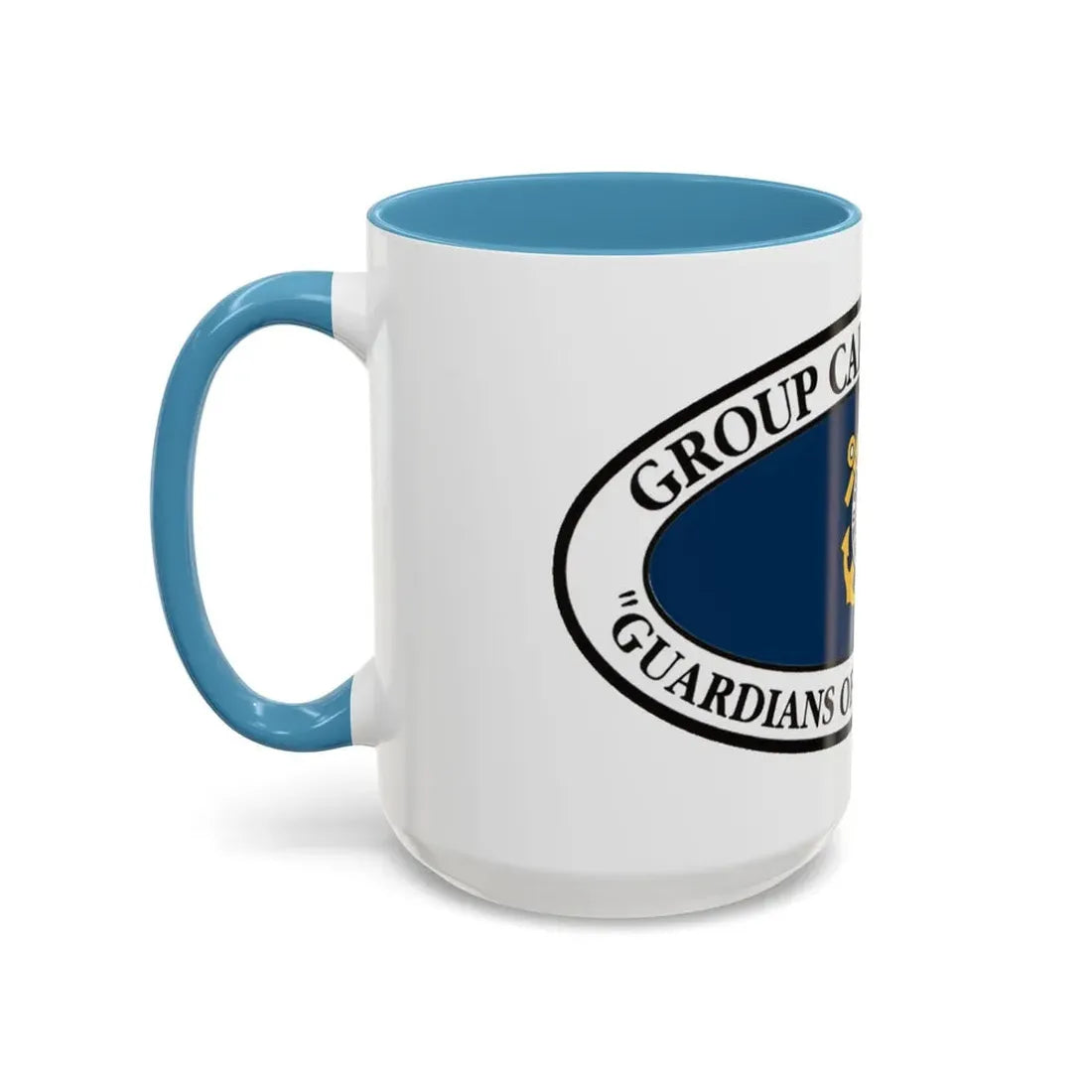 USCG Group Cape Hatteras VINT (U.S. Coast Guard) Accent Coffee Mug - Go Mug Yourself