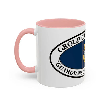 USCG Group Cape Hatteras VINT (U.S. Coast Guard) Accent Coffee Mug - Go Mug Yourself