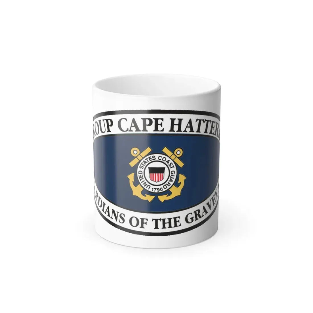 USCG Group Cape Hatteras VINT (U.S. Coast Guard) Color Changing Coffee Mug 11oz - Go Mug Yourself