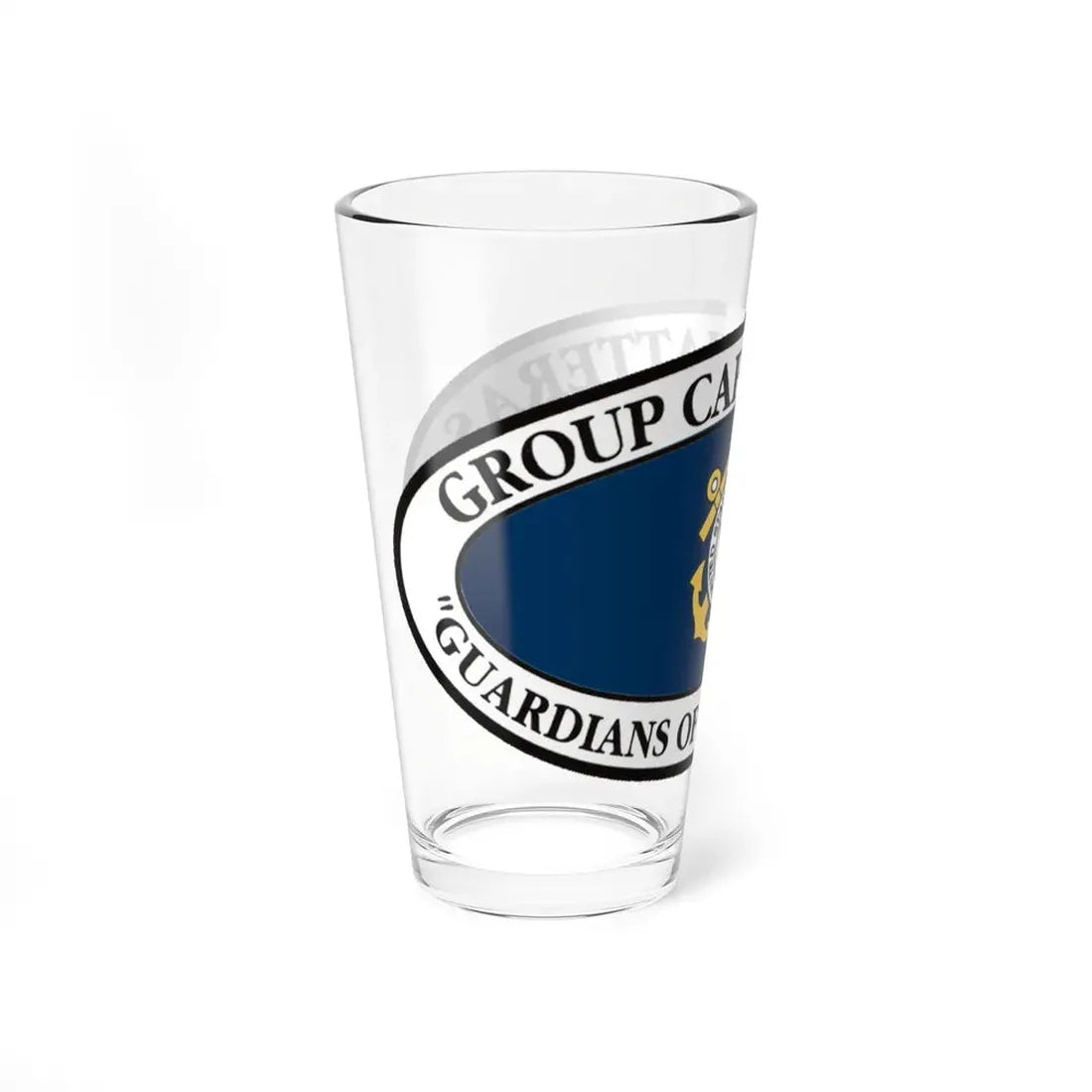 USCG Group Cape Hatteras VINT (U.S. Coast Guard) Pint Glass 16oz - Go Mug Yourself